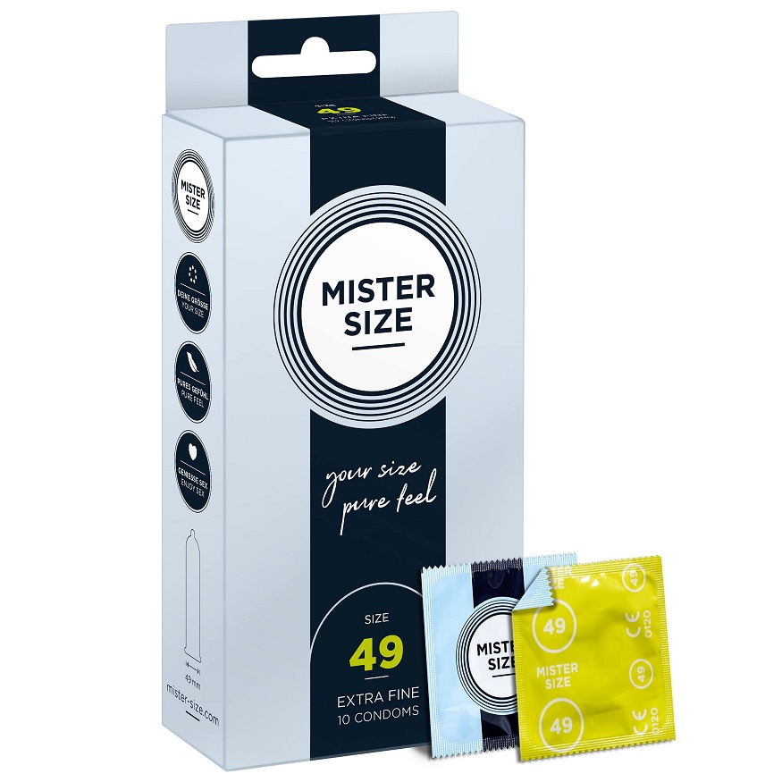 MISTER SIZE 49 is the ideal companion for your sensitive, el... Mister Size - Condoms 49mm 10's Pack photo-3