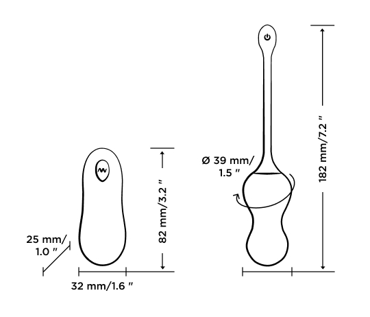 ROMP Cello is a remote-controlled G-Spot Vibrator designed t... Romp - Cello Egg - Green photo-10