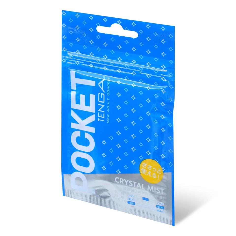 新登場的「POCKET TENGA」,正如它的名字一樣,可以輕鬆攜帶在你口袋的TENGA,以及「TENGA EGG」推出... Tenga - 口袋型自慰套 冰晶紋 照片-2