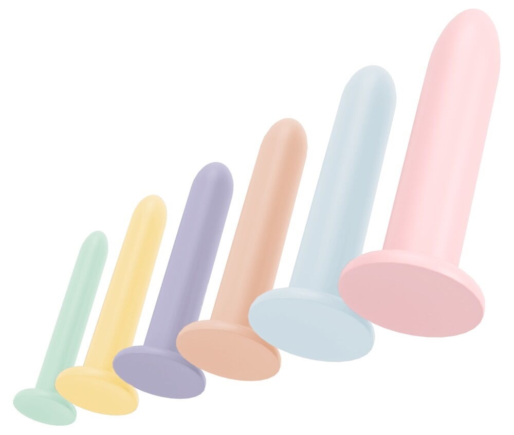 Every wonderfully smooth and sturdy dildo is made out of sil... You2Toys - Six in A Row Dilators Set photo-5