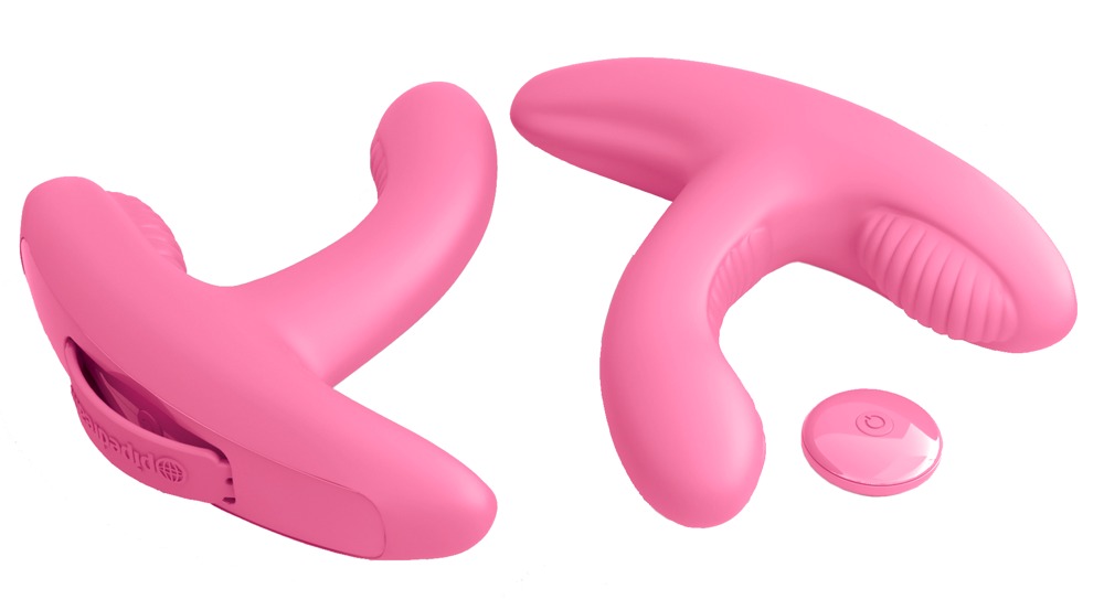 Rock N' Grind is a dual-motor personal pleasure toy to e... 3Some - Rock n’ Grind Vibe - Pink photo-6