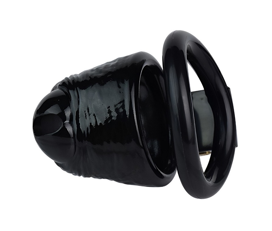 Material: Resin
Total high: 70mm &nbs... FAAK - Dick Resin Chastity Cage S - Black photo-10