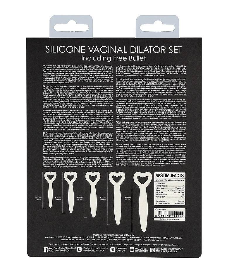 The use of a vaginal dilator is a recommended treatment to m... Ouch - Vaginal Dilator Set w Vibro Bullet photo-12