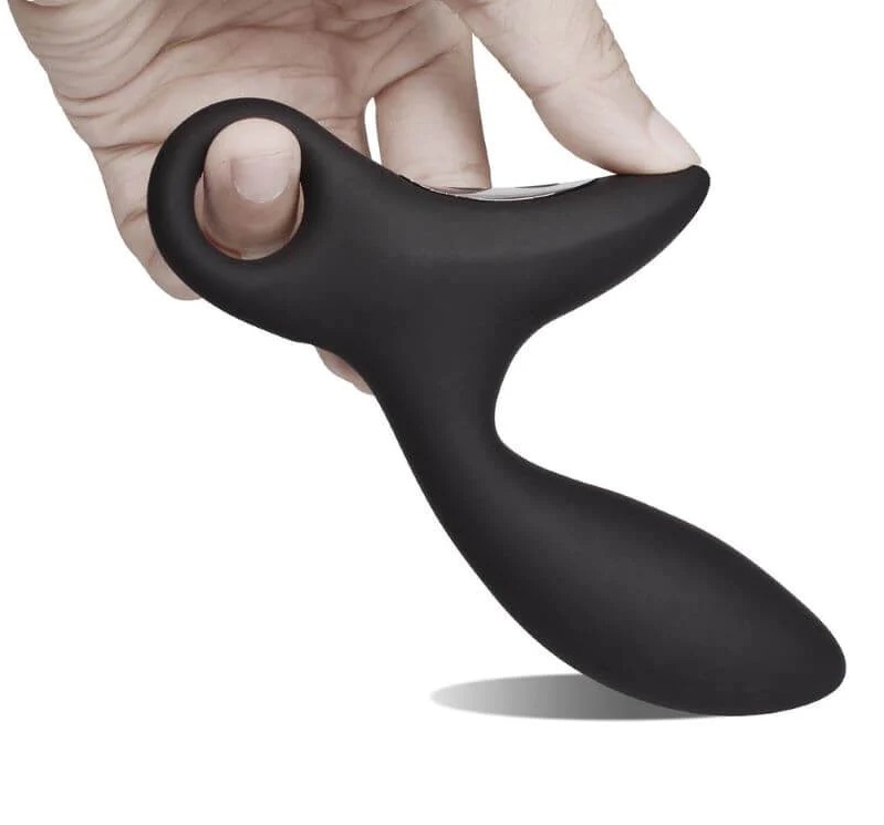 10 mode Vibrating
Rechargeable 100% Li Battery with Seik... Erokay - Spartacus Ashashur Anal Vibe - Black photo-3