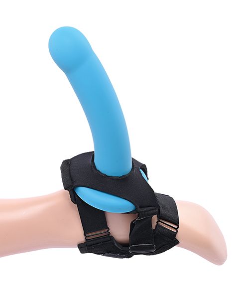 The Pivot Flex Foot Strap On redefines solo penetration with... Sportsheets - Pivot Flex Foot Strap-On - Black photo-5