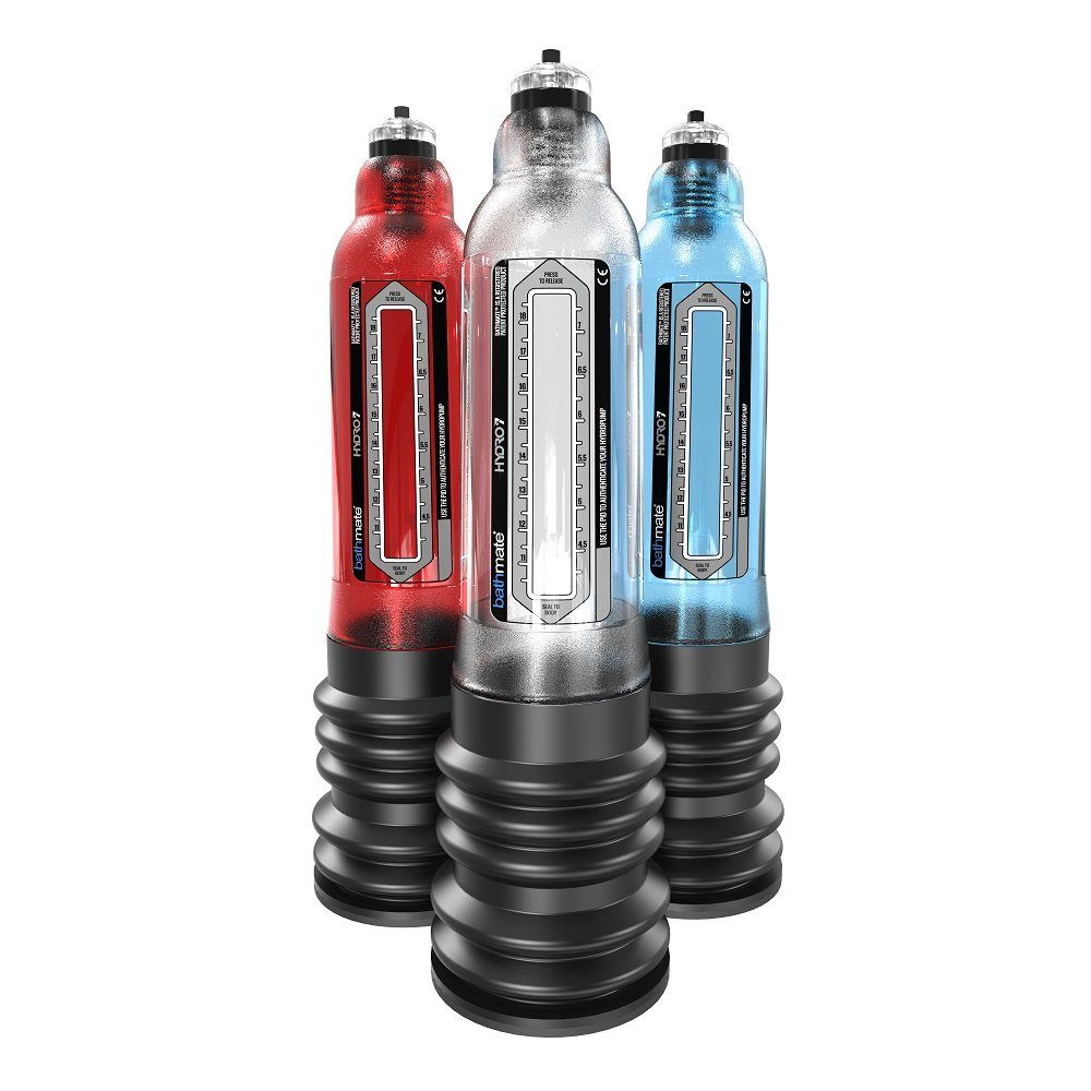 Designed for a penis size of 5-7" when erect, the Hercu... Bathmate - Hydro 7 - Red photo-5