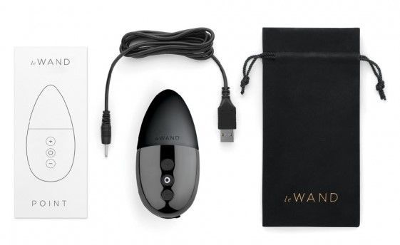 Take pleasure to new heights with Le Wand Point, a contoured... Le Wand - Point Vibrator - Black photo-8
