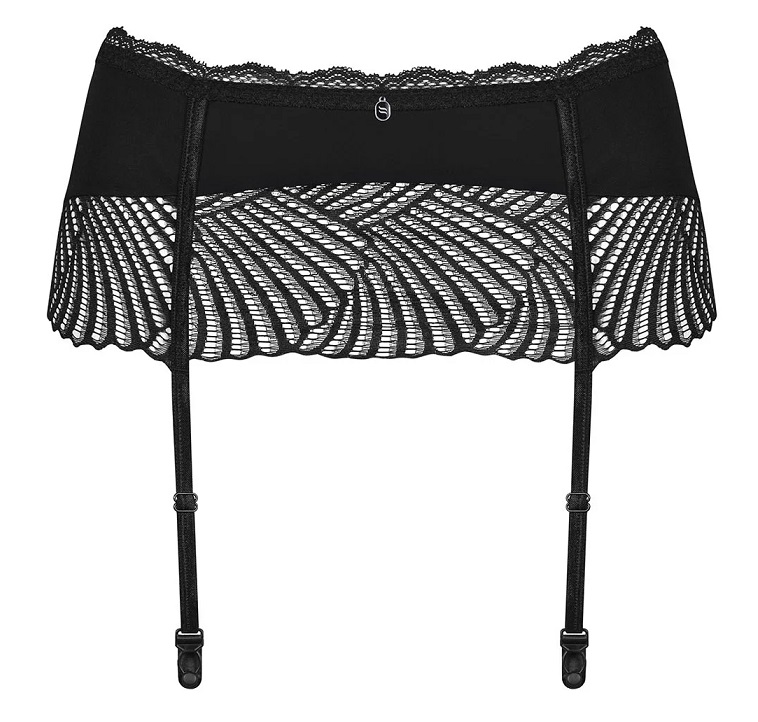 Think about your obsessive fantasies. Maybe you want to emph... Obsessive - Klarita Garter Belt - Black - L/XL photo-7