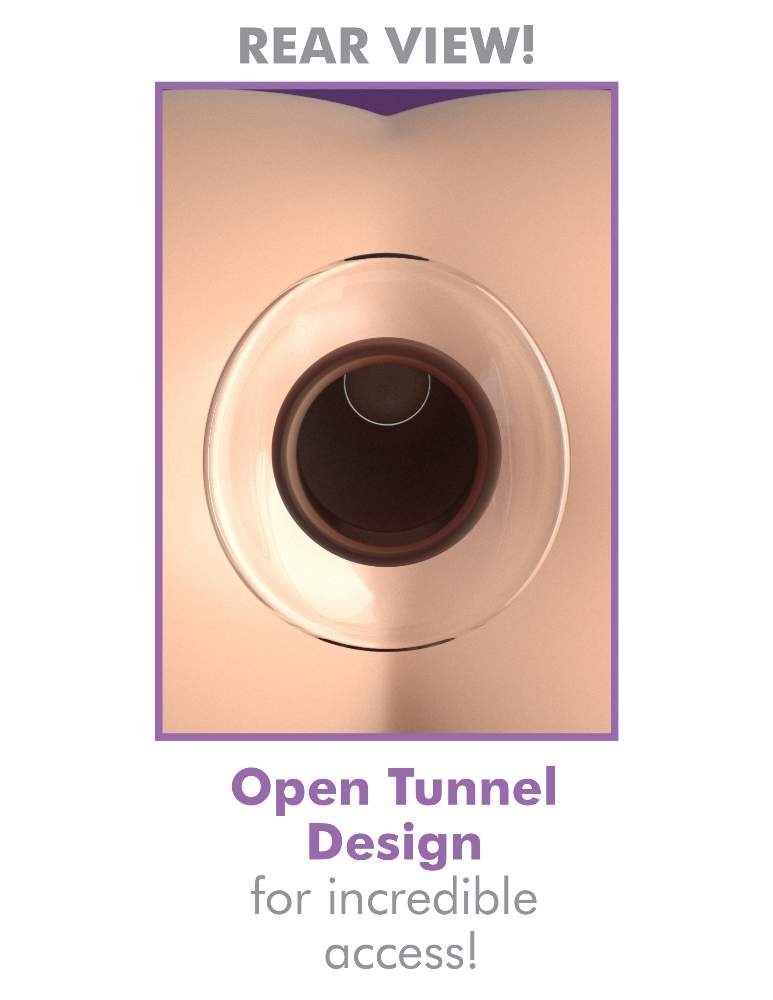 When you’re looking to take your anal play to the next level... Pipedream - Glass Mega Anal Gaper - Clear photo-2