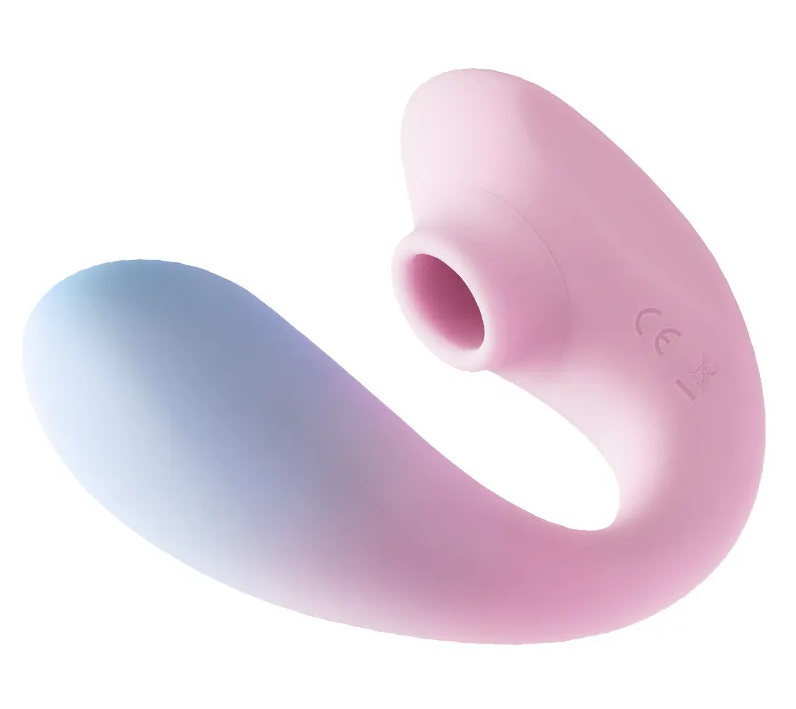 Body-safe silicone
Vibrating and sucking functio... Erocome - Apus Curve Sucking Vibrator - Pink photo-5