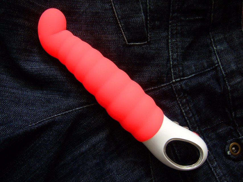 This Toy is not Joke.
With its friendly, playful appearanc... Fun Factory - G5 Der Vibe Patchy Paul - Neon Orange photo-10