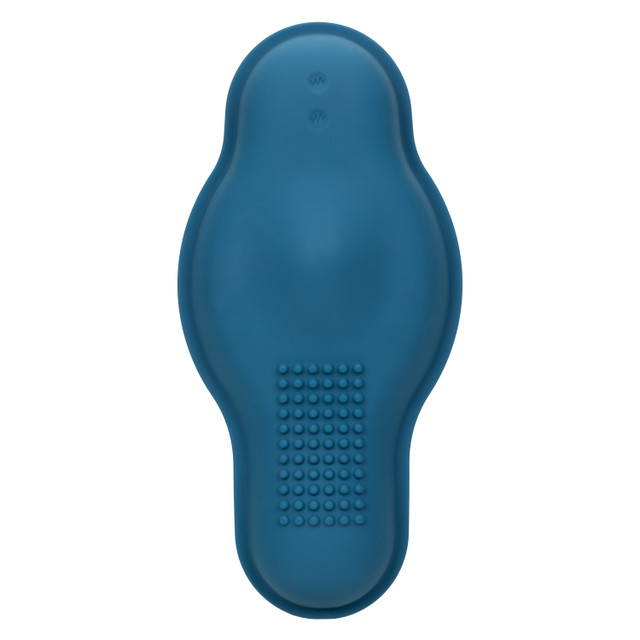 Own your pleasure with the CalExotics Dual Rider Remote Cont... CEN - Dual Rider Bump & Grind Massager - Blue photo-4