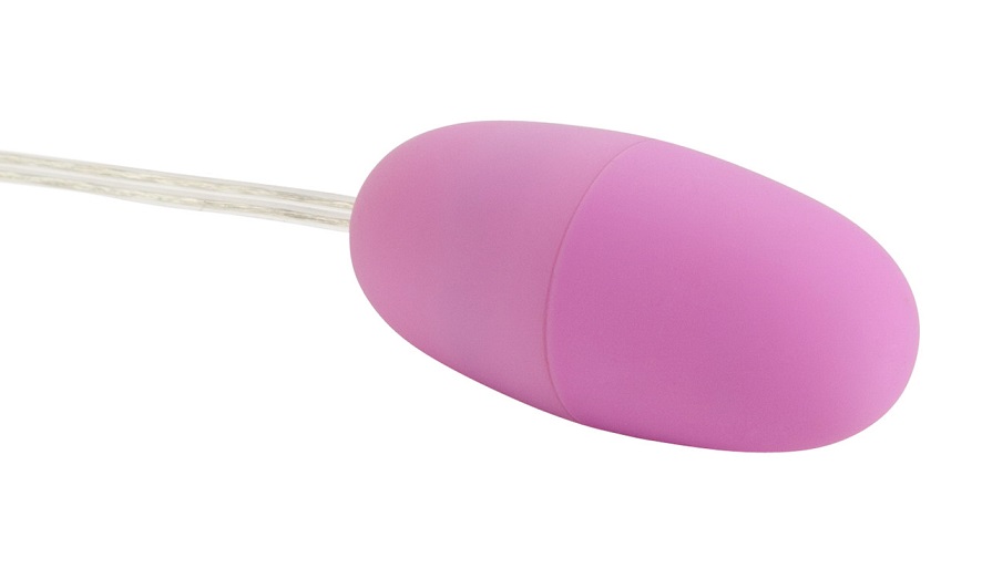 Take your intimate pleasure to new levels with the First Tim... CEN - First Time Teaser Vibro Egg - Pink photo-2