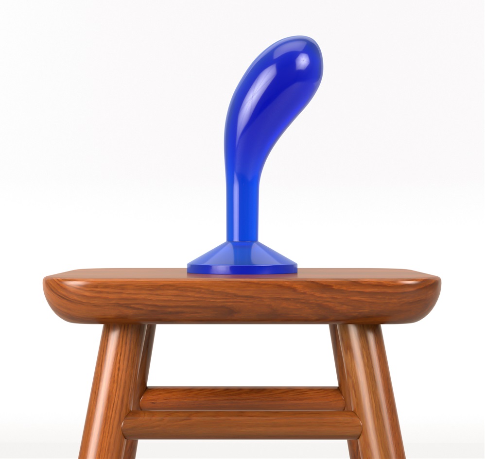 A sight for the most erotic of fantasies, lovetoy flawless c... Lovetoy - Flawless Prostate Plug 6'' - Blue photo-5