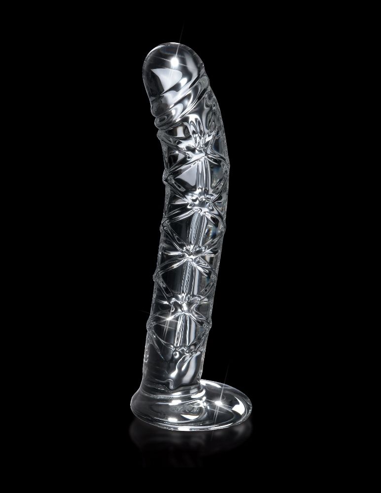 Elegant, upscale, and hand-crafted with amazing attention to... Icicles - Dildo Massager No.60 - Clear photo-3