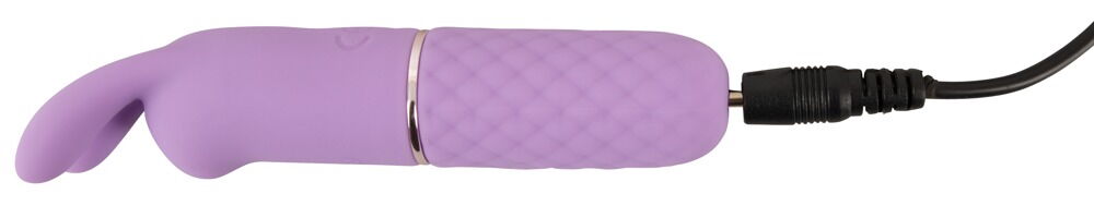 The beautiful, pastel-coloured Mini Vibrator from the Cuties... Cuties - Mini Rabbit Vibrator - Purple photo-8