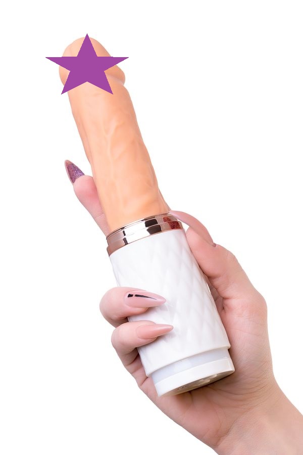 The elegant design hides a powerful tool for enjoyment. Deli... Motor Lovers - Sekster Sex Machine - White photo-2