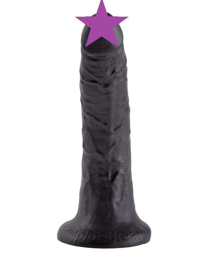 Do you want your first dildo to look and feel just like the ... King Cock - Cock 7″ - Black photo-2