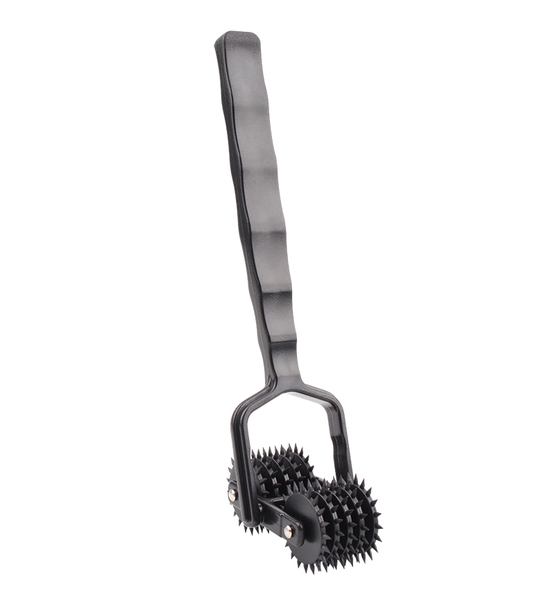 Stimulating Pinwheel With Sharp Rollers, Great In Combinatio... Chisa - 5 Row Double Pinwheel - Black photo-6