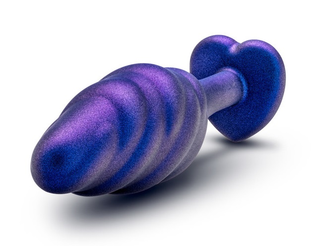 Whether you're a beginner or an experienced anal enthusi... AAM - Bumped Bling Plug - Blue photo-3