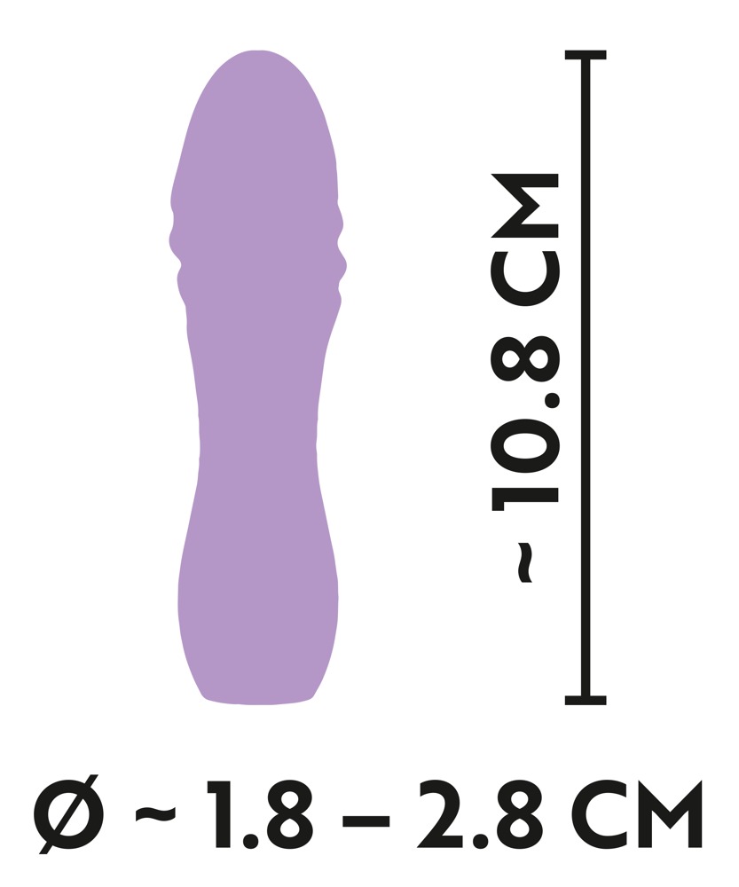 Too cute to be true!
Handy, compact mini-vibrator from the 3... Cuties - Spiral Mini Vibrator - Purple photo-7