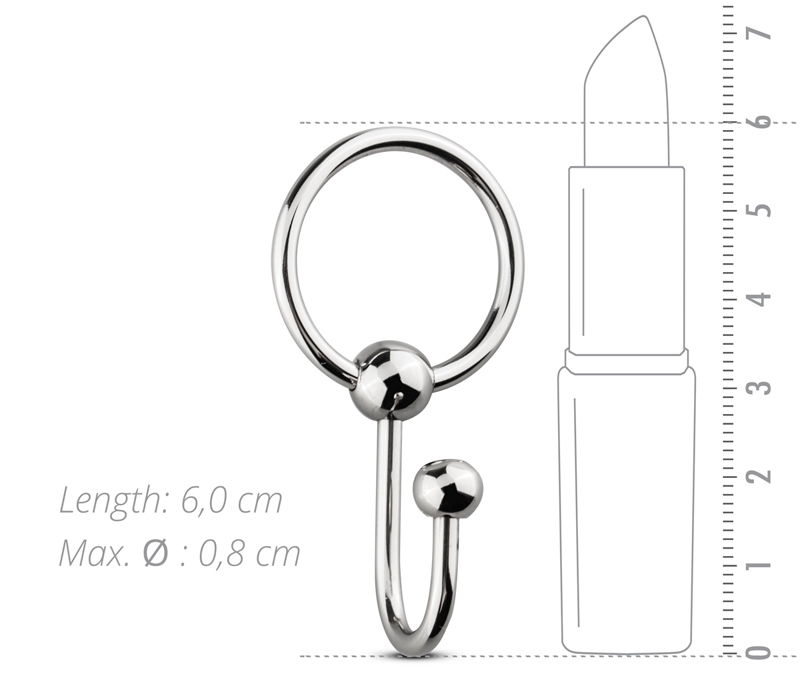 This metal glans ring from Sinner Gear is indispensable in a... Sinner Gear - Metal Sperm Stopper photo-5
