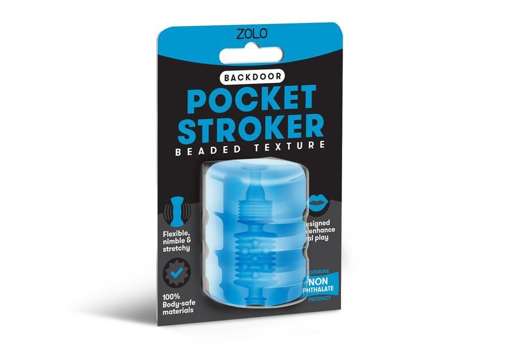 The Zolo Backdoor Pocket Stroker is a small male masturbator... Zolo - Backdoor Pocket Stroker photo-2