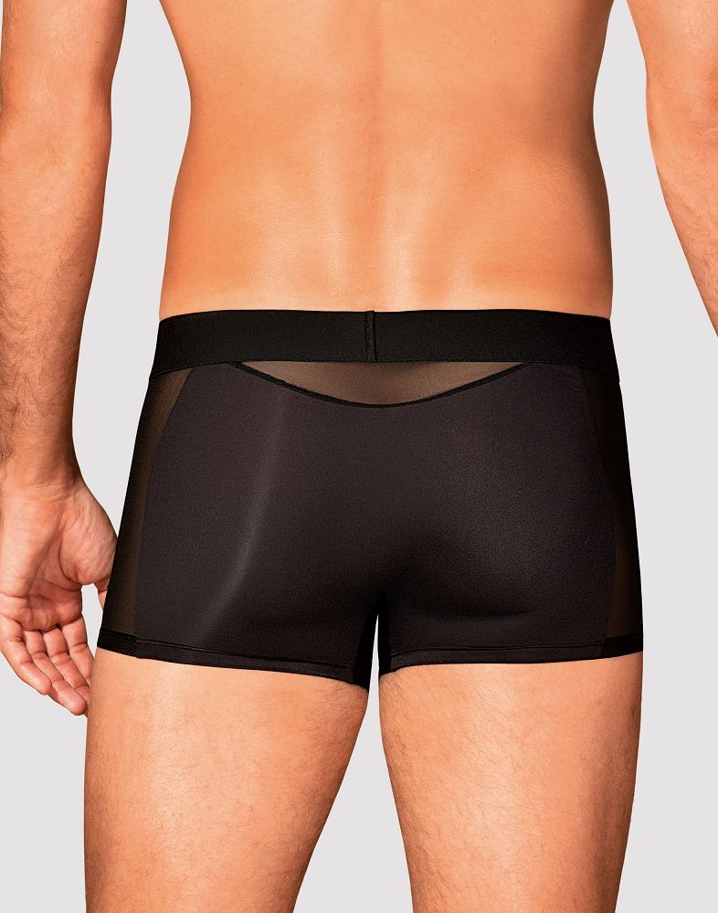 Sexy men’s boxer shorts from the Boldero collection. The int... Obsessive - Boldero Boxers - Black - S/M photo-2