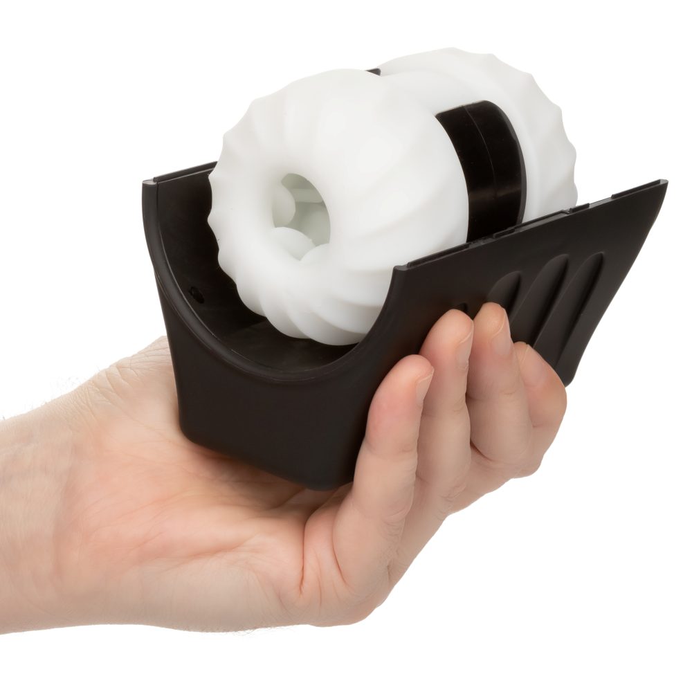Introducing the Optimum Power Power Thruster, a self-contain... CEN - Optimum Power Thruster Masturbator - Black photo-3