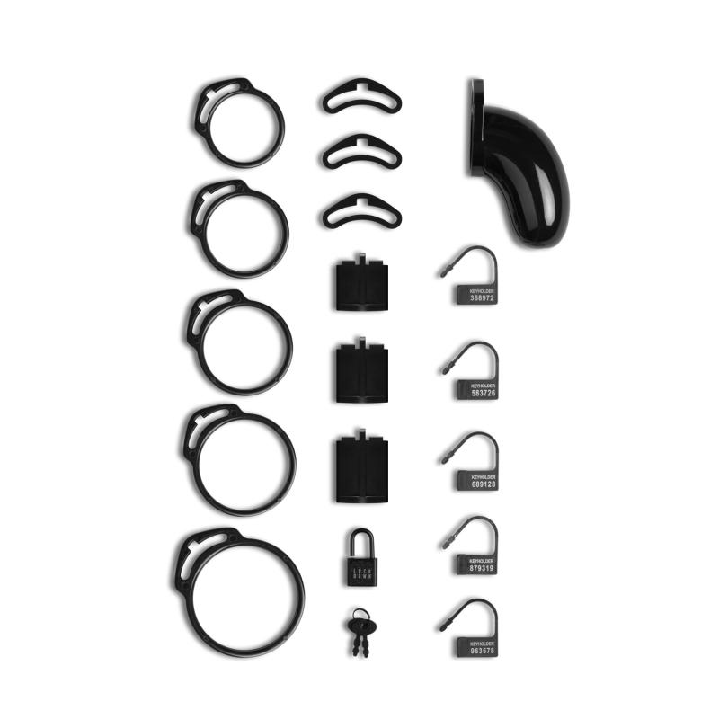 Are you ready for an exciting bondage experience? This Lockd... Lockdown - Chastity Cage M - Black photo-2
