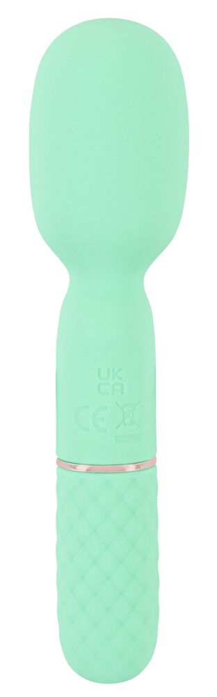 The beautiful, pastel-coloured Mini Vibrator from the Cuties... Cuties - Mini Wand Vibrator - Blue photo-6
