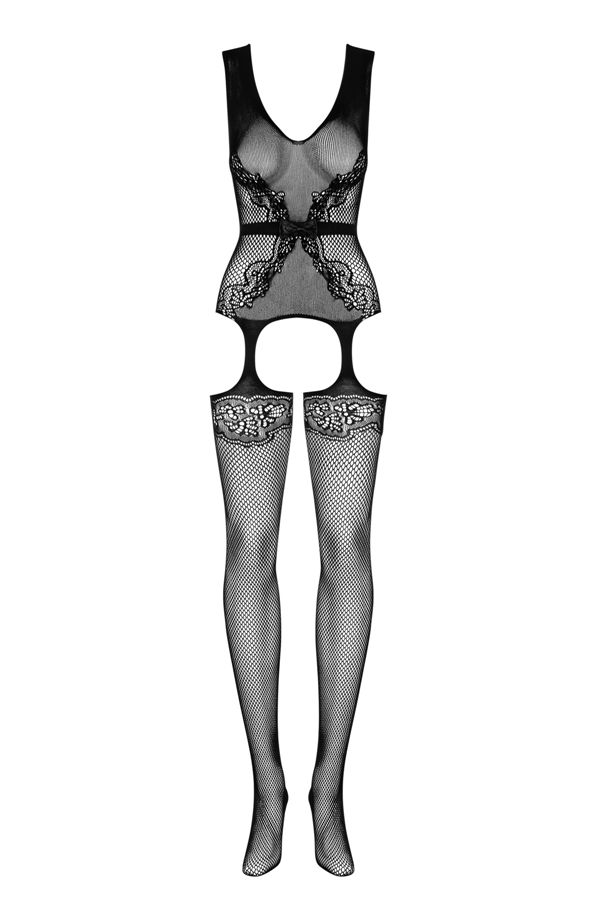Feel the power of love! Would you like to know what does the... Obsessive - Bodystocking F217 - Black - S/M/L photo-7