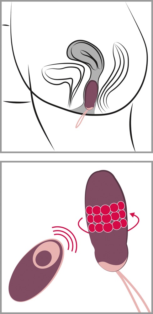 Pelvic floor muscle training that's lots of fun!
Recharg... Javida - Rotating Love Ball - Purple photo-6