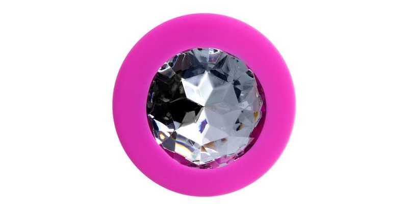 This toy is the night decoration. This size is suitable for ... ToDo - Brilliant Anal Plug M - Pink photo-3