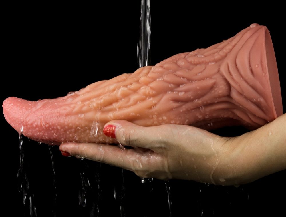 Built to deliver the most lifelike satisfaction, Love Toy du... Lovetoy - 10'' Dual Layered King Sized Tongue photo-17