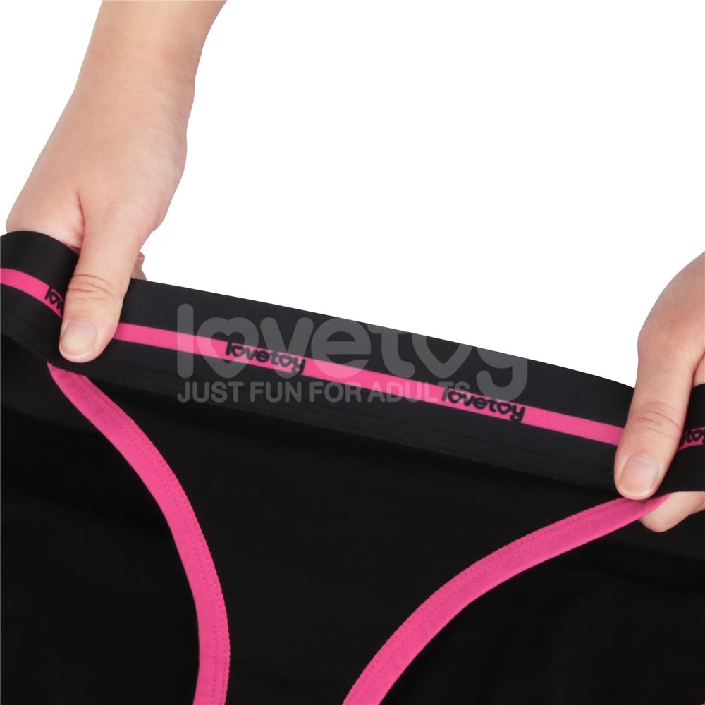 This alluring sexy undies is designed to boost your pleasure... Lovetoy - Slut Vibrating Panties L - Black photo-8