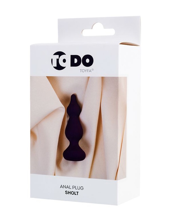 Sholt increase in diameter gradually and provides additional... ToDo - Sholt Anal Plug - Purple photo-8