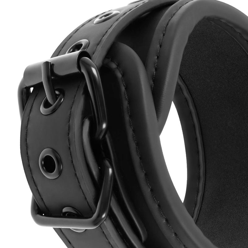 Take control of your lover with this complete set for the be... Fetish Submissive - Luxury Bed Restraints Set - Black photo-4