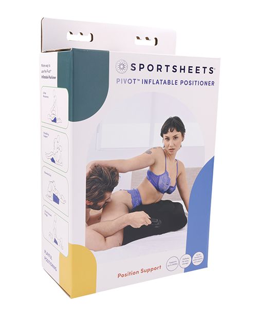 Experience versatility and support at every angle with the P... Sportsheets - Pivot Inflatable Positioner - Black photo-4