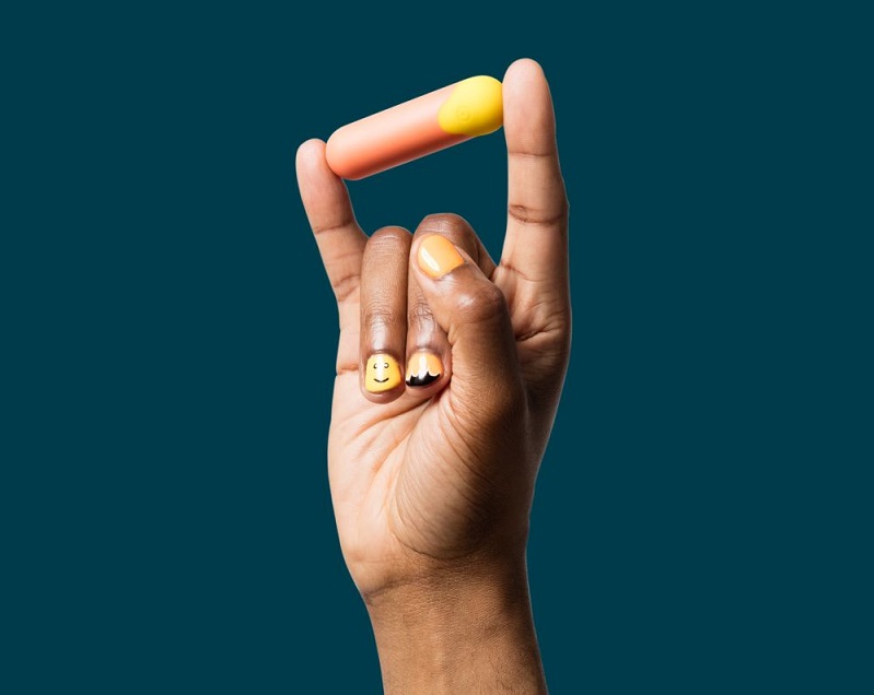 Small yet mighty! Bullet vibe ROMP Riot is an ultra-compact ... Romp - Riot Bullet - Orange photo-2