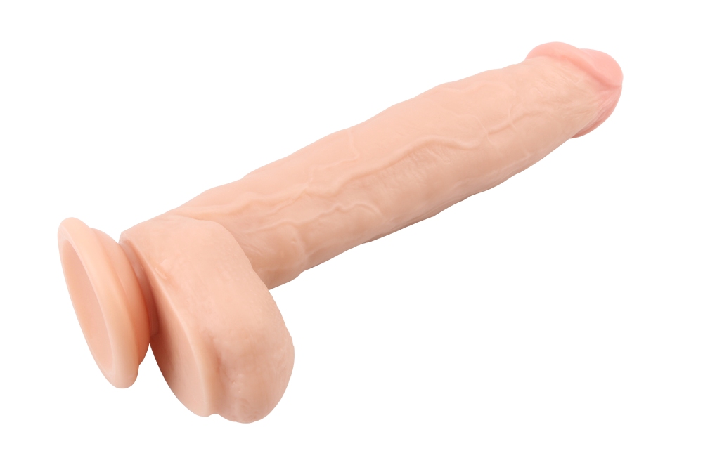Realistic Feel, Phthalate and Latex Free, Strong Suction Cup... Chisa - Ali Scott 12.4" Dildo - Flesh photo-6