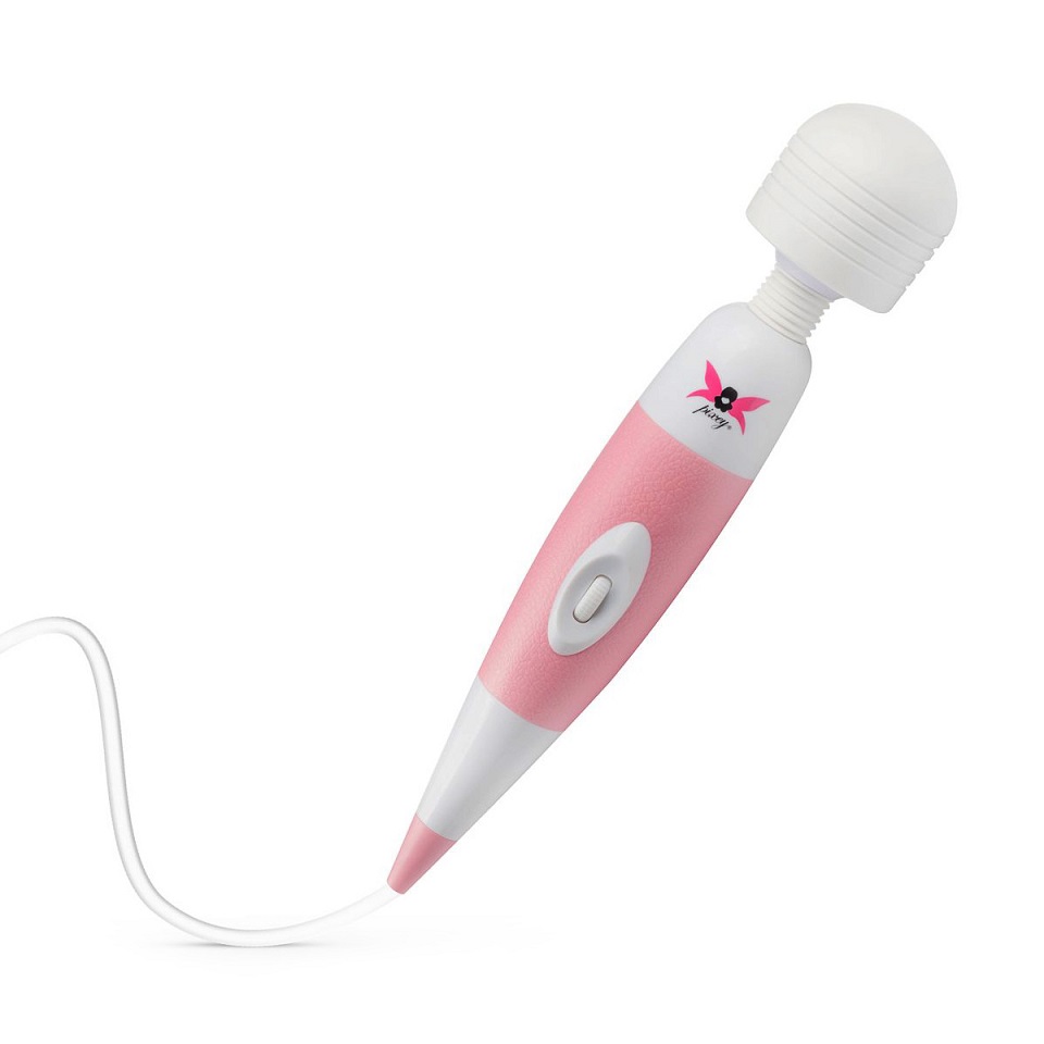The original Pixey Wand Massager creates a deep vibration th... Pixey - Wand Massager - Pink/White photo-5