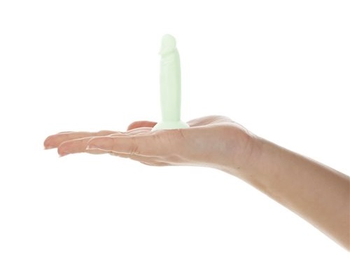 Addiction - 3.3" Glow Dildo Silly Willy photo