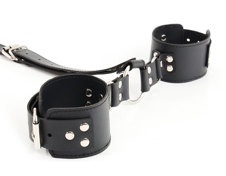 Neck to wrist restraints kit
Material: PU leather MT - Neck Wrist Restraints Kit - Black photo-6