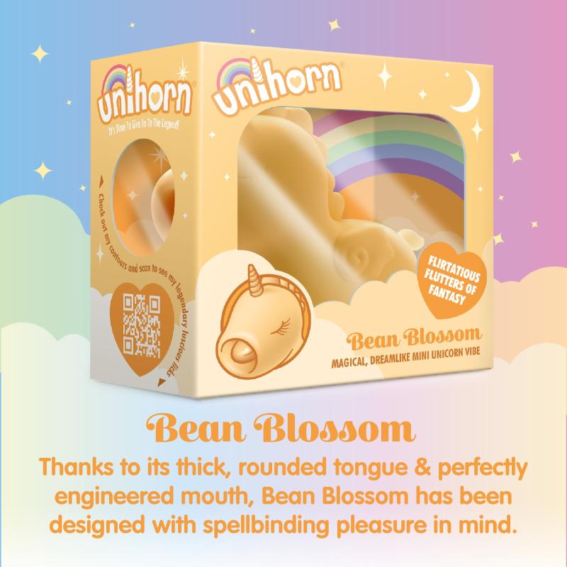 Create real magic with this discreet mini unicorn vibrator. ... Unihorn - Bean Blossom Clitoral Vibe - Yellow photo-11