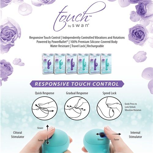 Swan - Touch By Swan 震动棒 - 紫色 照片