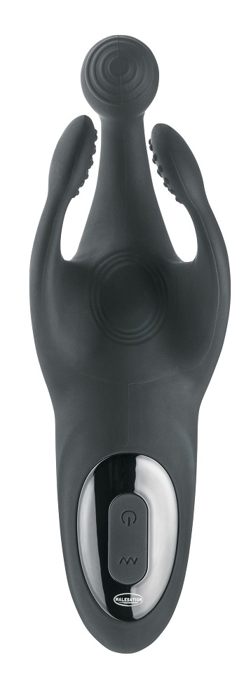 Stimulator imaginatively and cleverly designed for stimulati... Malesation - Angel Cock Stimulator - Black photo-2