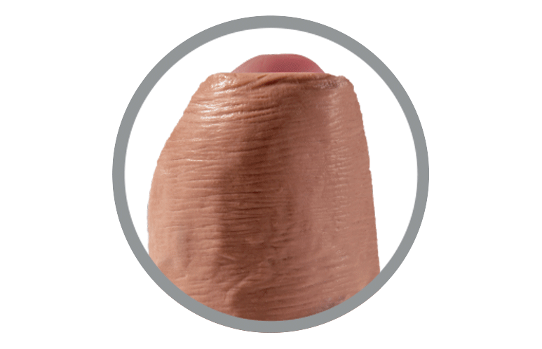Not all uncut cocks are created equal! This King Cock fulfil... King Cock - Cock 7? Uncut - Caramel photo-3