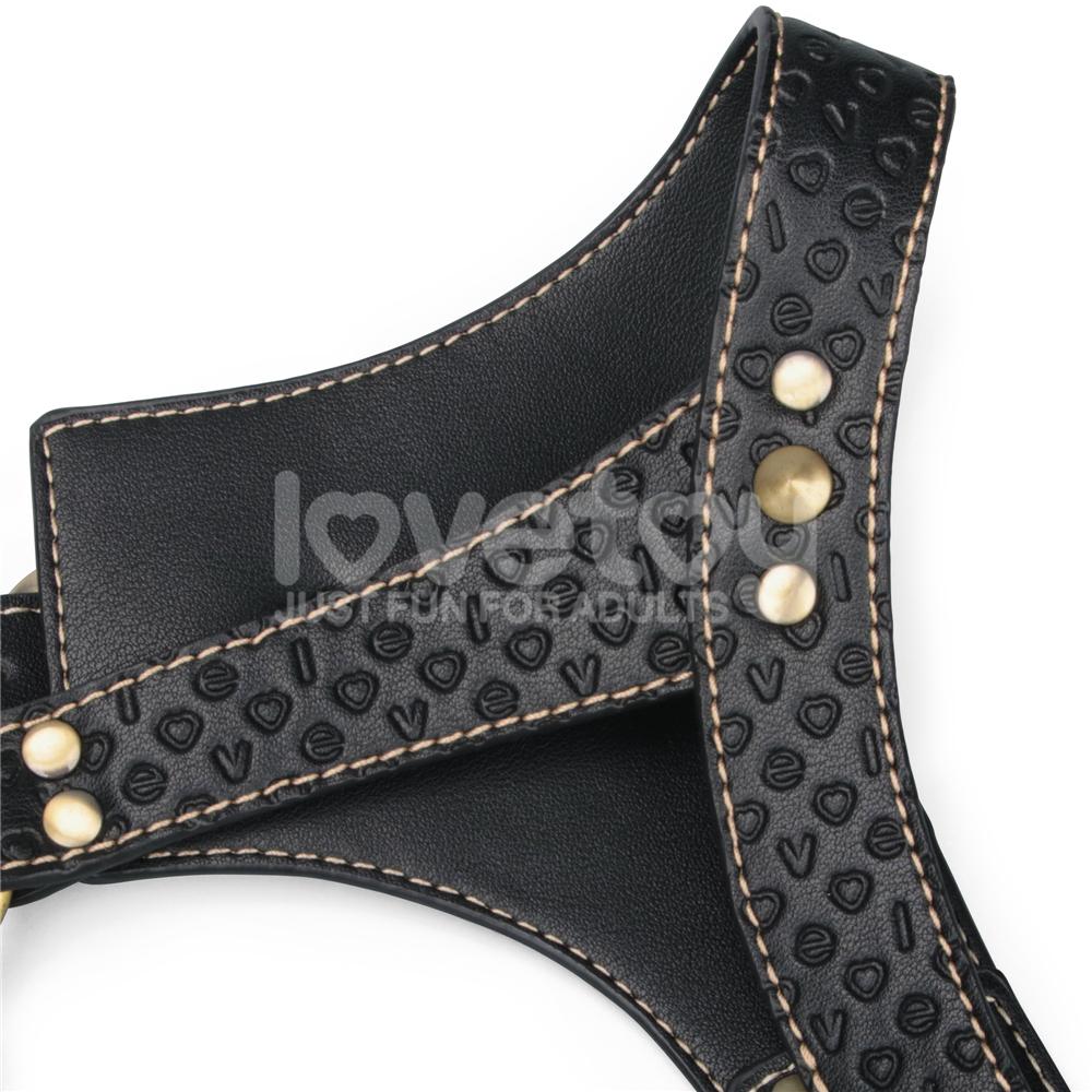Unleash the essence of edgy luxury with our Rebellion Reign ... Lovetoy - Rebellion Reign Full Body Harness - Black photo-12