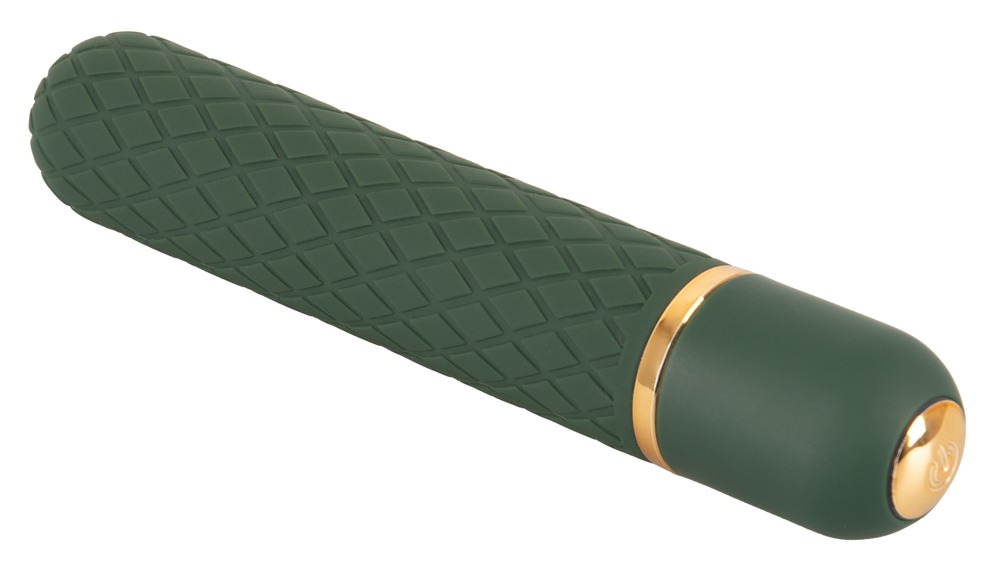 Waterproof luxury for on the go!
The mini vibrator Luxurious... Emerald Love - Luxurious Bullet Vibe - Green photo-3